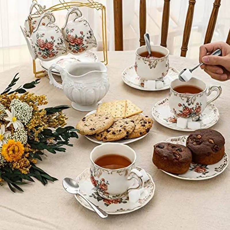 6 pièces de cuillère à expresso