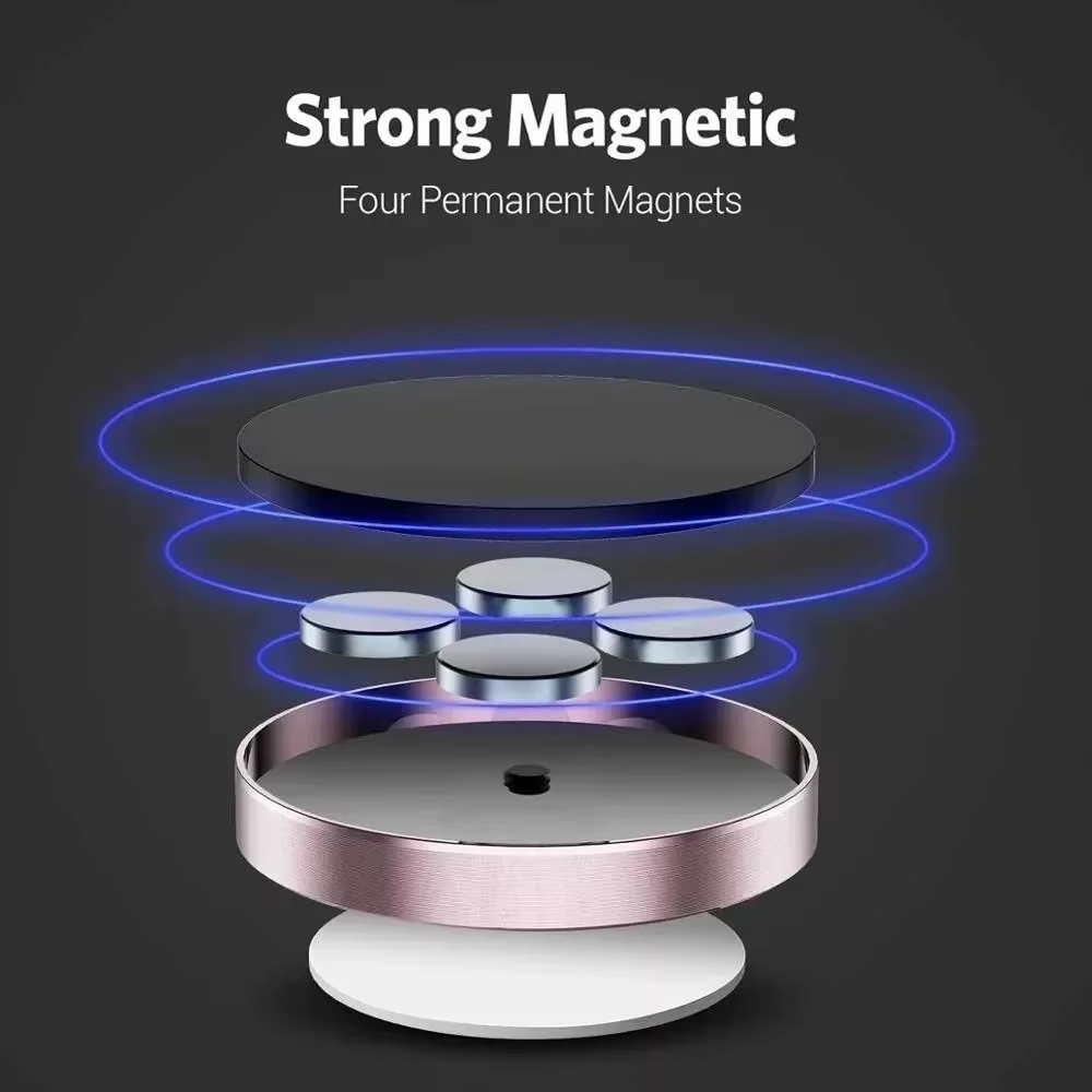 Support magnétique universel pour téléphone de voiture, support mural pour tableau de bord, autocollant magnétique pour voiture, compatible avec iPhone, Xiaomi, Huawei, Samsung