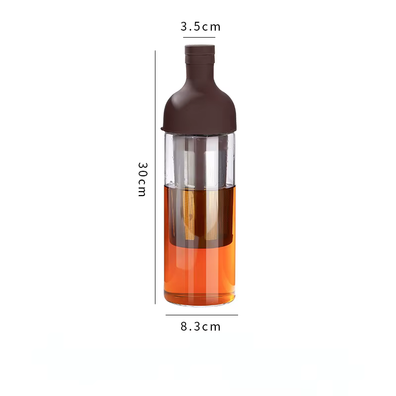 Cafetière à infusion froide en verre faite à la main pour la maison