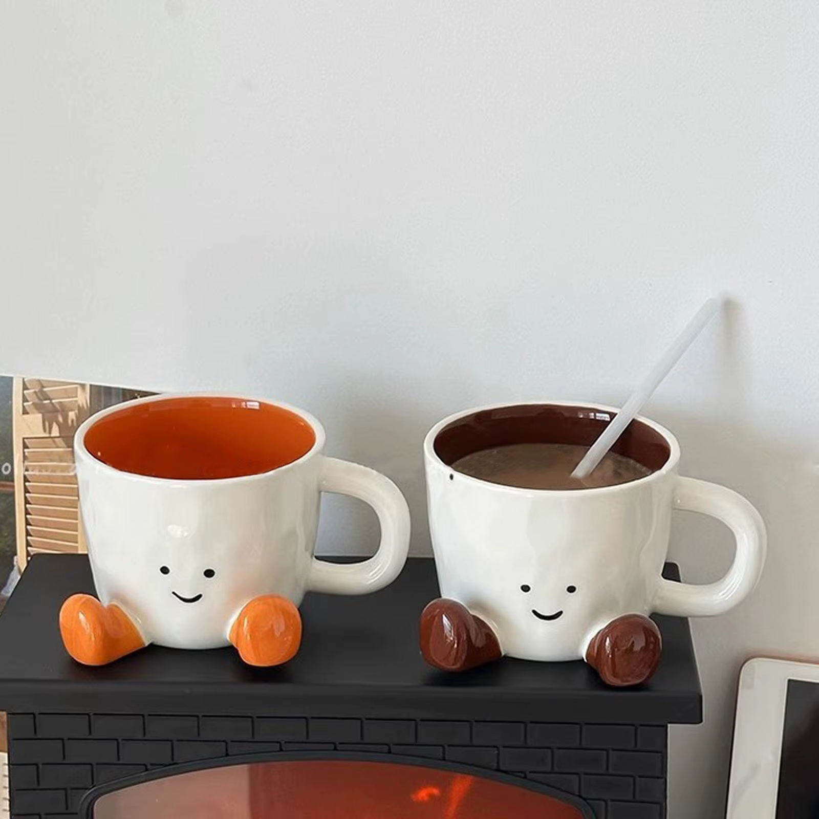 Tasse à café drôle en céramique
