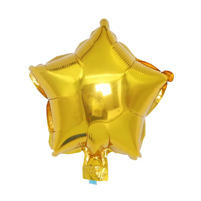 10 pièces 10 pouces or rose argent feuille étoile ballon anniversaire mariage fête de noël décor bébé douche fournitures