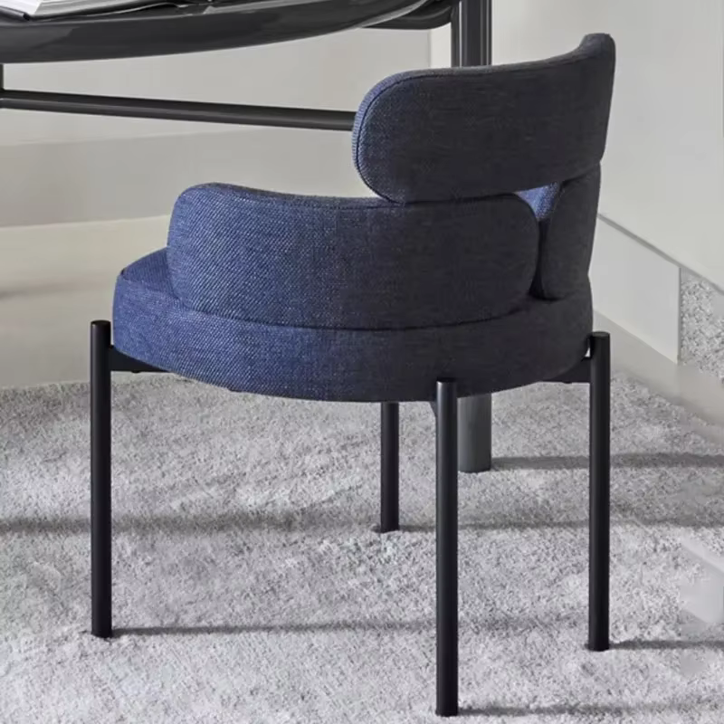 Chaises de Salle à Manger Ergonomiques Confortables et Modernes, Fauteuil d'Accent Esthétique, Mobilier de Cuisine en Cuir