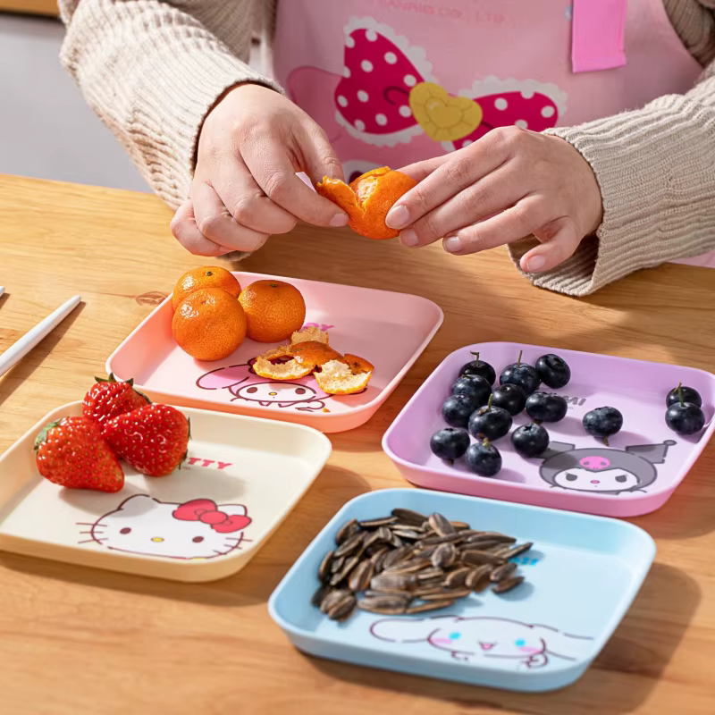Assiette à os Hello Kitty Kuromi