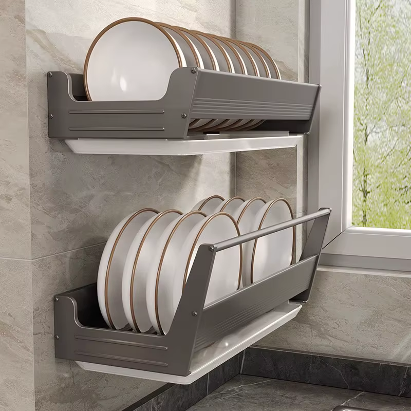 Étagère de séchage pour assiettes et bols