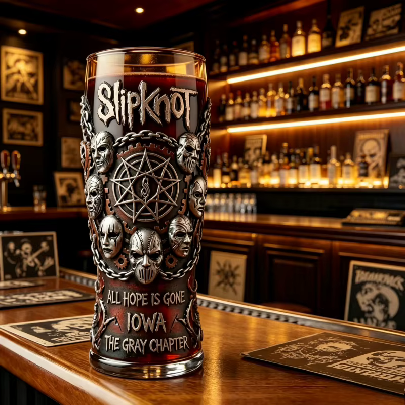 Verre à bière à thème Slipknot