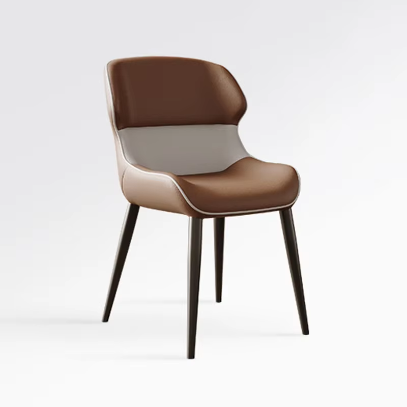 Chaises de salle à manger ergonomiques tendance, chaises de bureau uniques, rustiques, vintage, confortables, chaises de salle à manger ergonomiques, meubles de luxe italiens pour le bureau