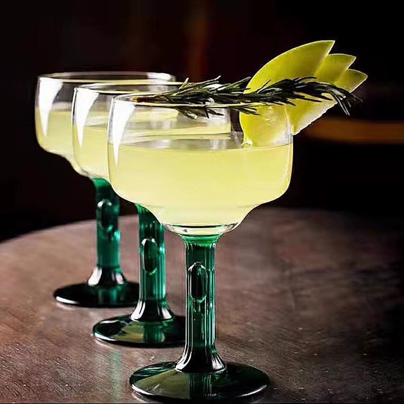 2025 Bar nouvelle créativité Cactus Design Margeritas Mojitos verre à Cocktail Martini tasse fête mariage crème glacée