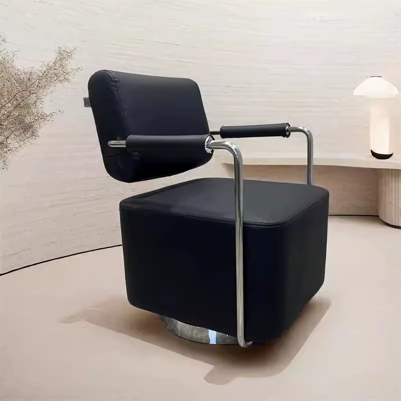 Salon de coiffure ergonomique chaise de barbier sol esthétique organisateur fauteuil chaise de barbier confortable moderne Mueble Salon accessoires