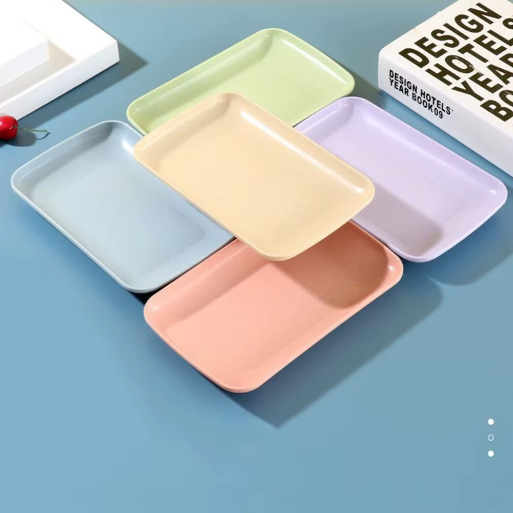 Assiette à Snack en Plastique de Haute Qualité