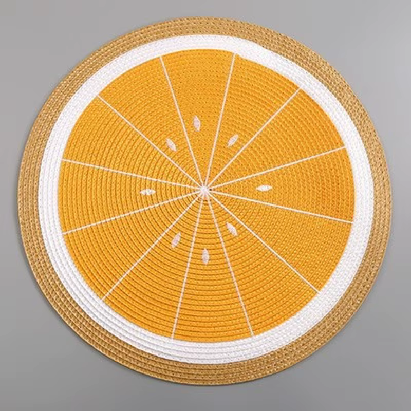 Sous-verres pour boissons pastèque et citron