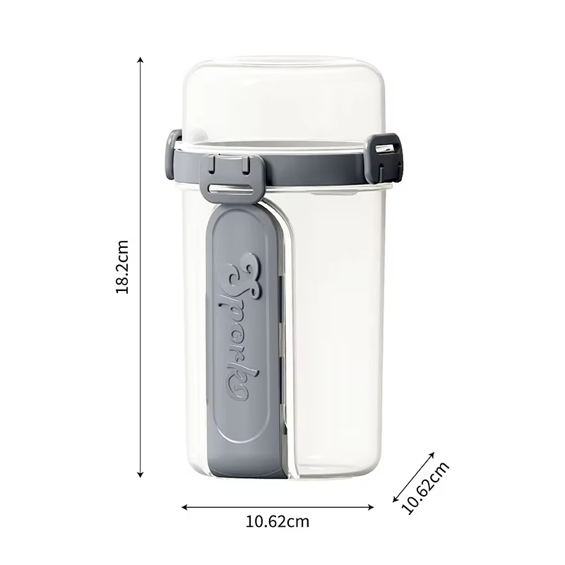 Tasse à salade d'avoine de 600ML