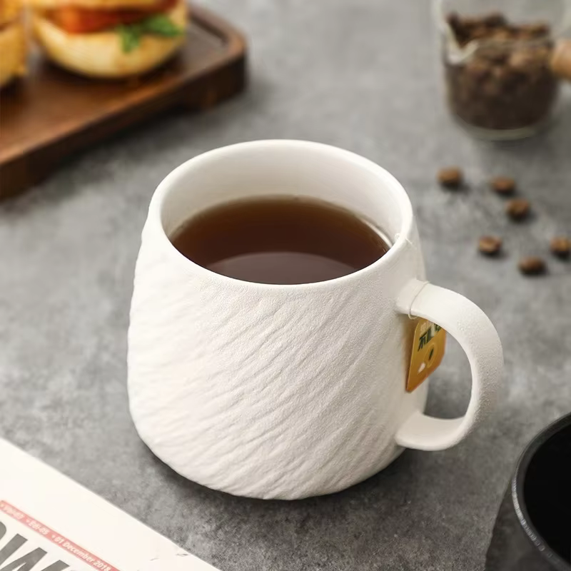 Mug à texture de pierre