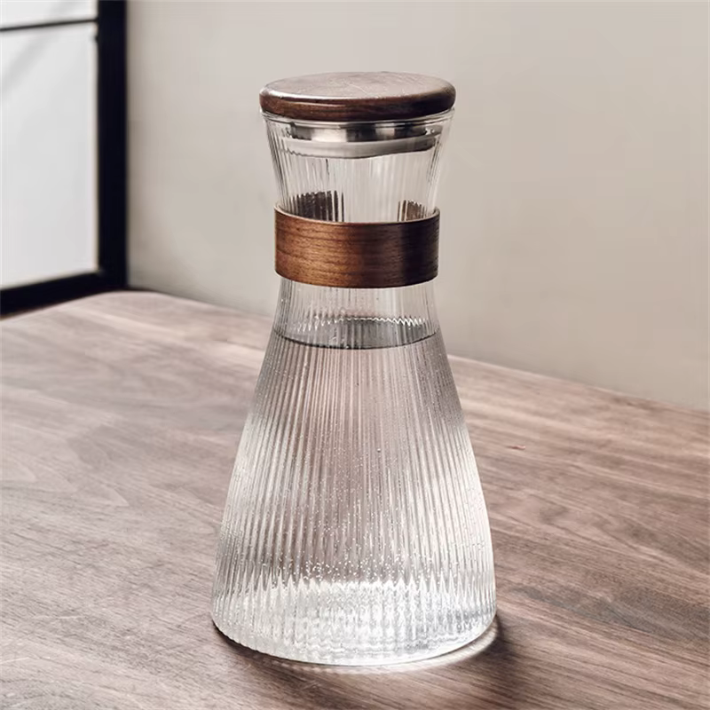 Pichet d'eau froide en verre de Style japonais