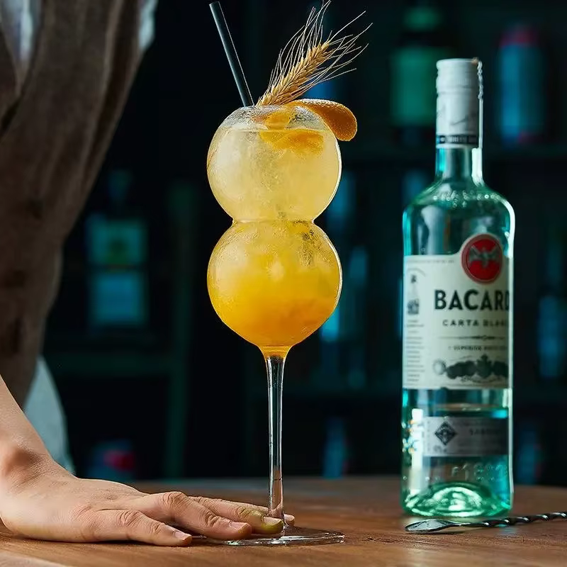 Verre à Cocktail boule à bulles