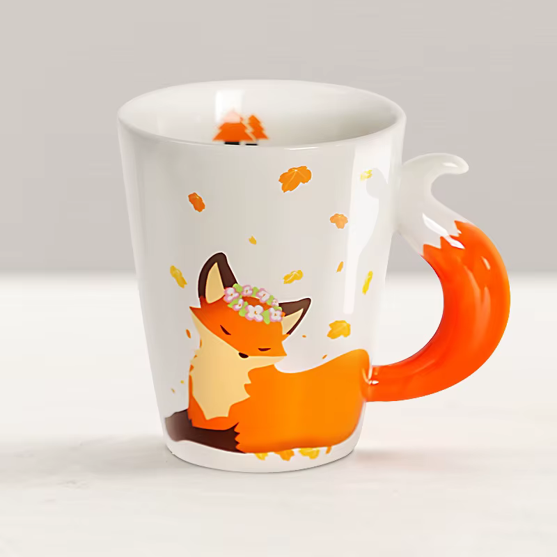 Tasse en céramique animale créative