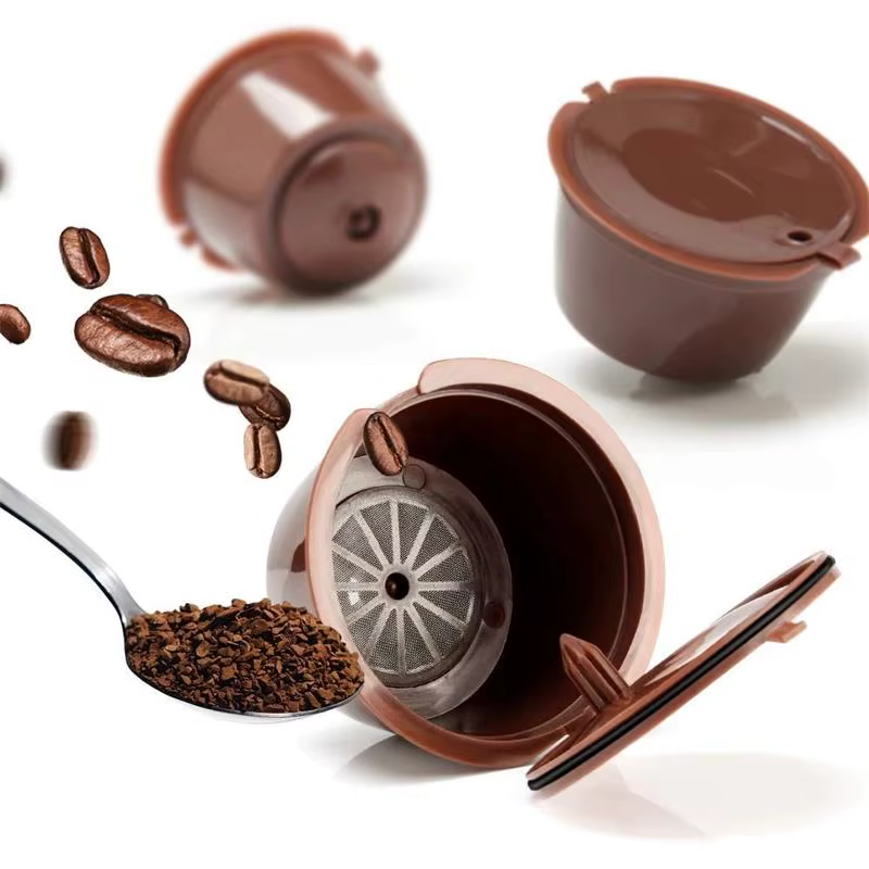 6pcs réutilisable café Capsule pour Nescafé Dolce Gusto Machine rechargeable