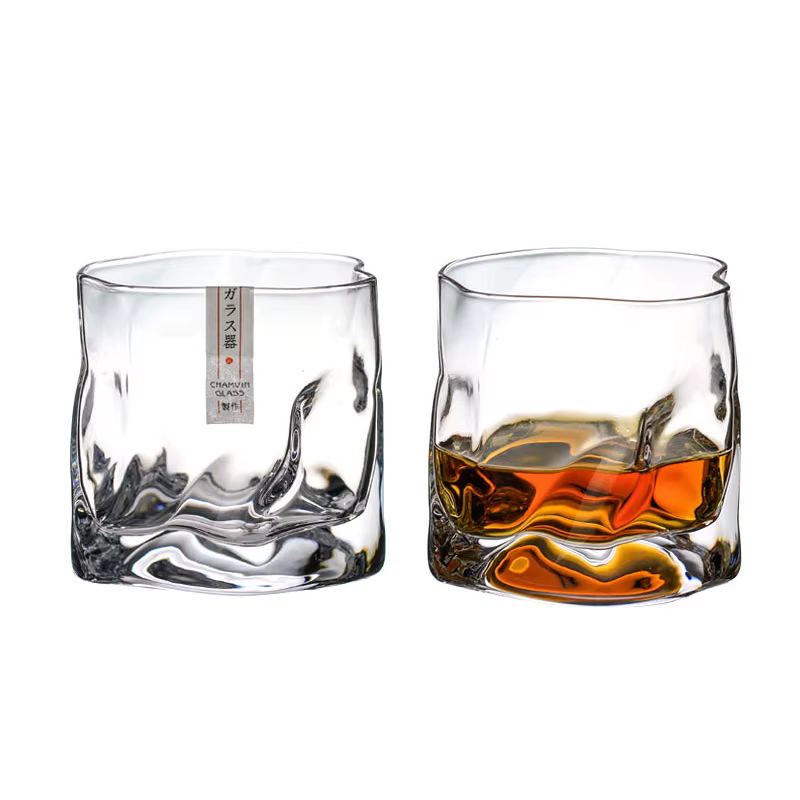 Verre à whisky froissé Chamvin