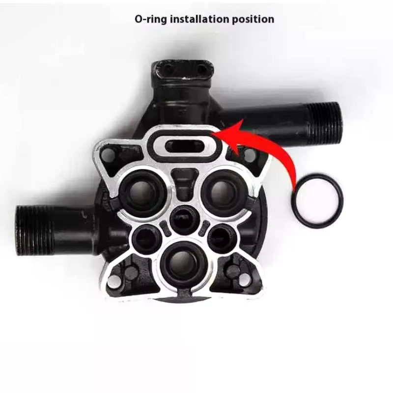 Kit de réparation et de remplacement pour tête de nettoyeur haute pression domestique, comprenant joints, huiles, clapets anti-retour et accessoires pour pompe à eau de machine de nettoyage