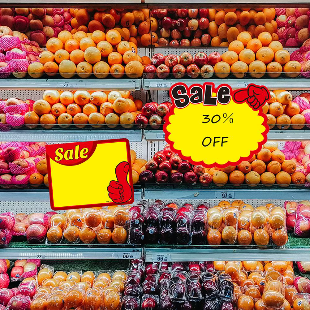 50pcs étiquettes de prix marché signes de prix étiquette de vente étiquette signe magasin de détail étiquette vierge étiquette produit prix signe plaque pour magasin maison