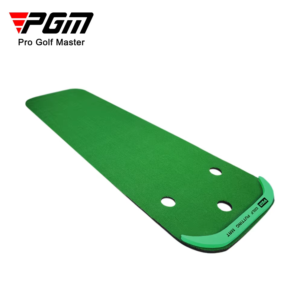 PGM Tapis de golf portable avec bordure avant antidérapante, tapis d'entraînement professionnel pour l'entraînement au golf en intérieur et en extérieur