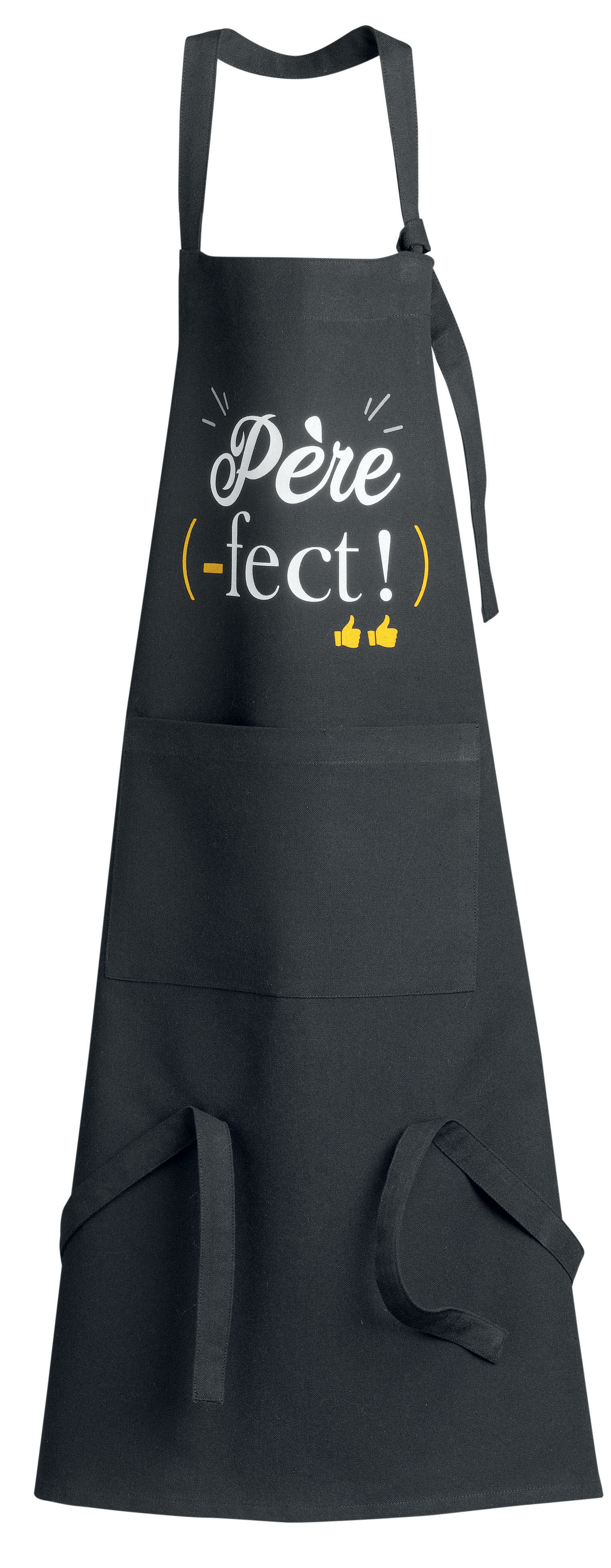 Tablier de cuisine Pre-fect recycl Noir 72 x 90