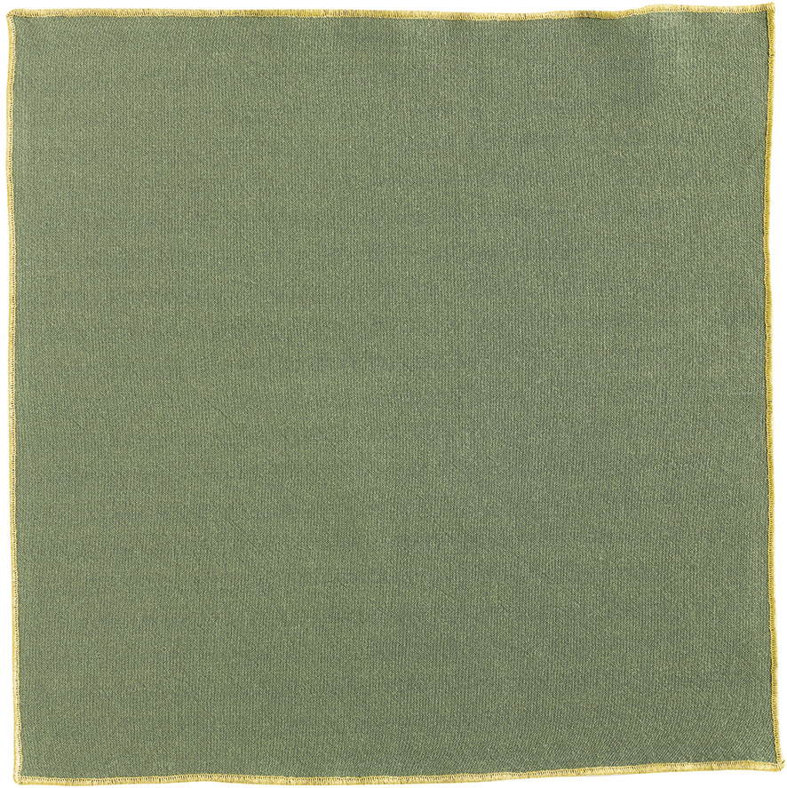Serviette de table recycle Grace Matcha 40 x 40