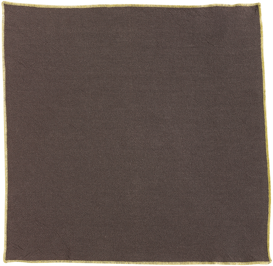 Serviette de table recycle Grace Caf 40 x 40