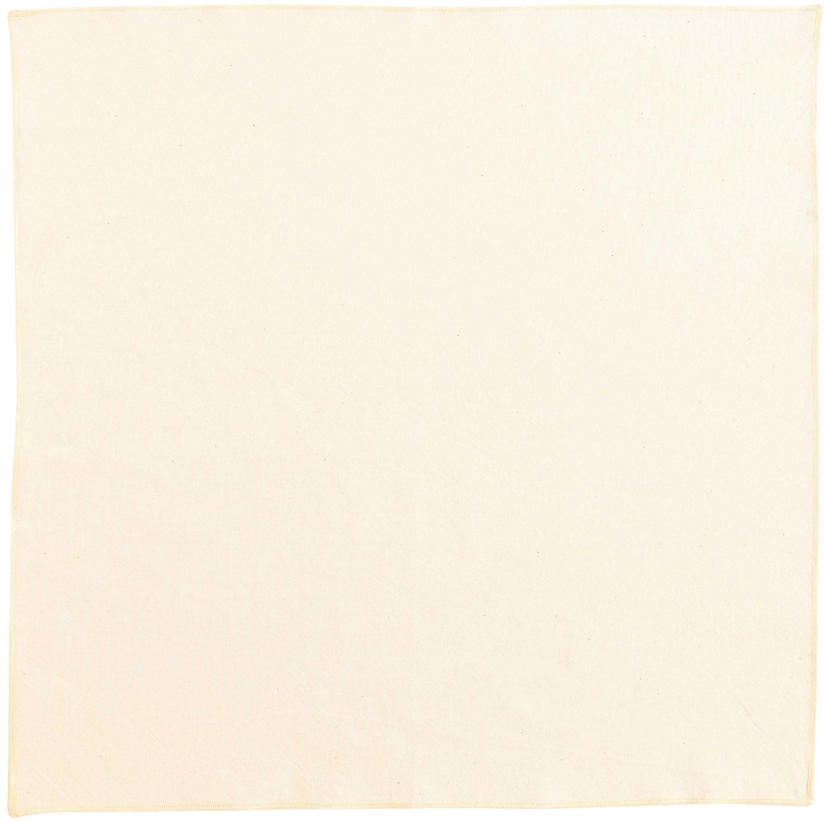 Serviette de table recycle Yuna Ivoire 50 x 50