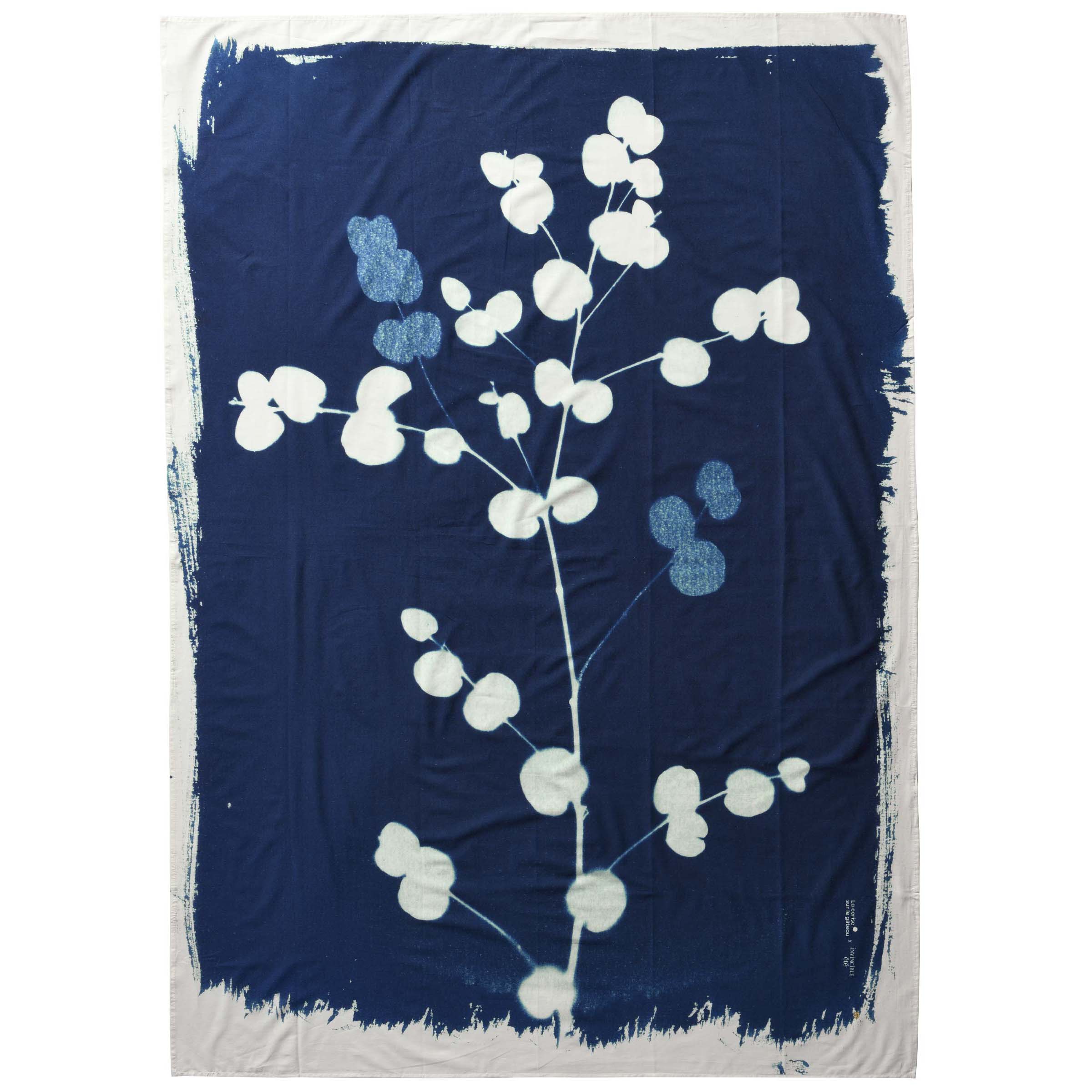 Torchon Eucalyptus Bleu 70 x 50