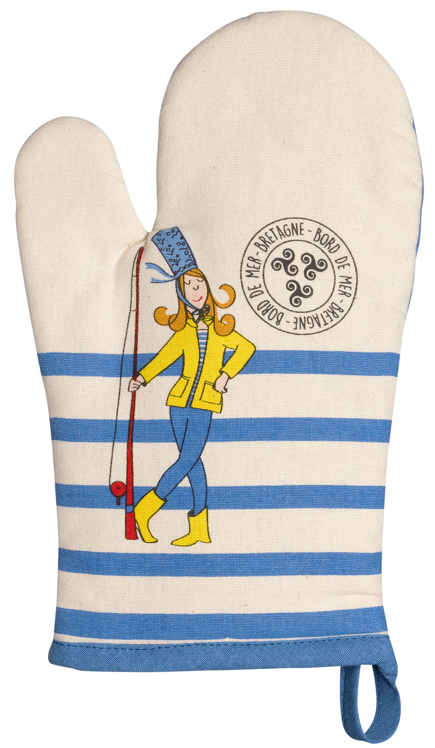 Gant de cuisine Apro breton Ecru 18 x 28